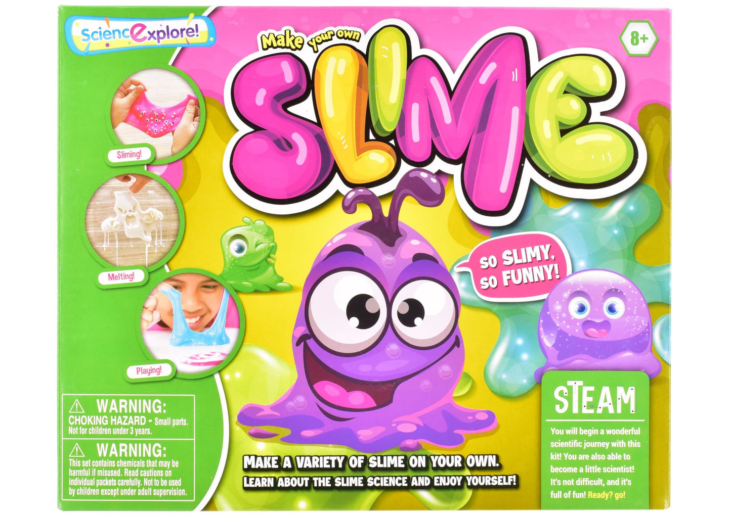 MAKE YOUR OWN SLIME - COLOUR BOX