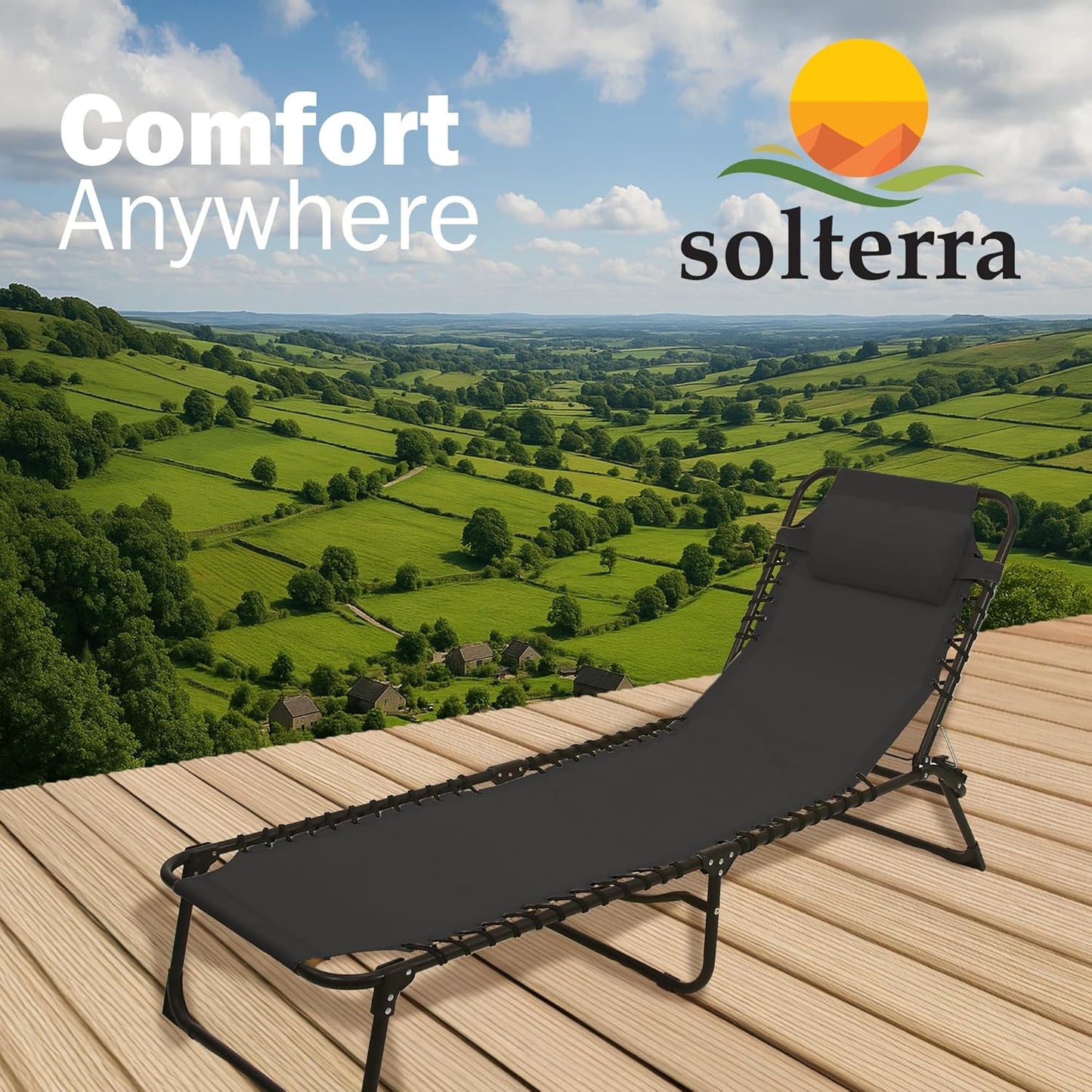 Solterra Sun lounger with Headrest