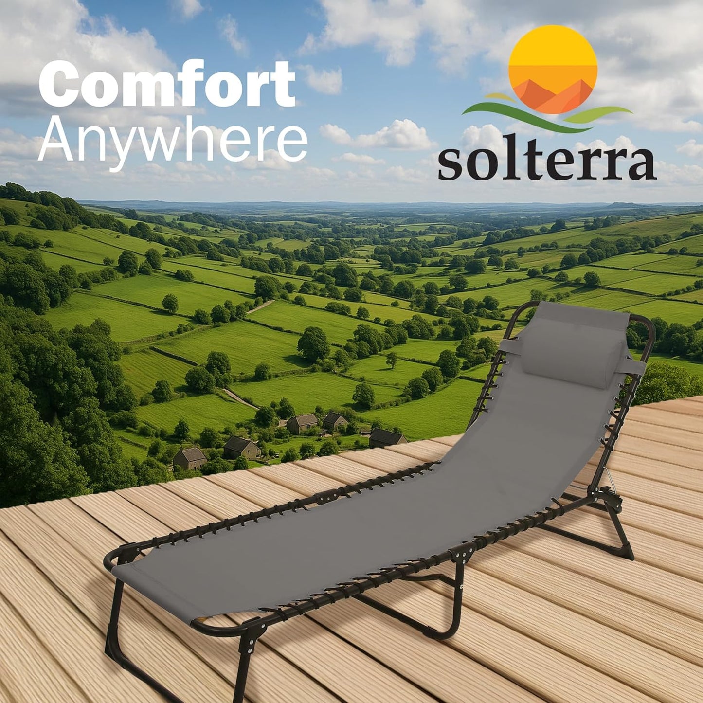 Solterra Sun lounger with Headrest