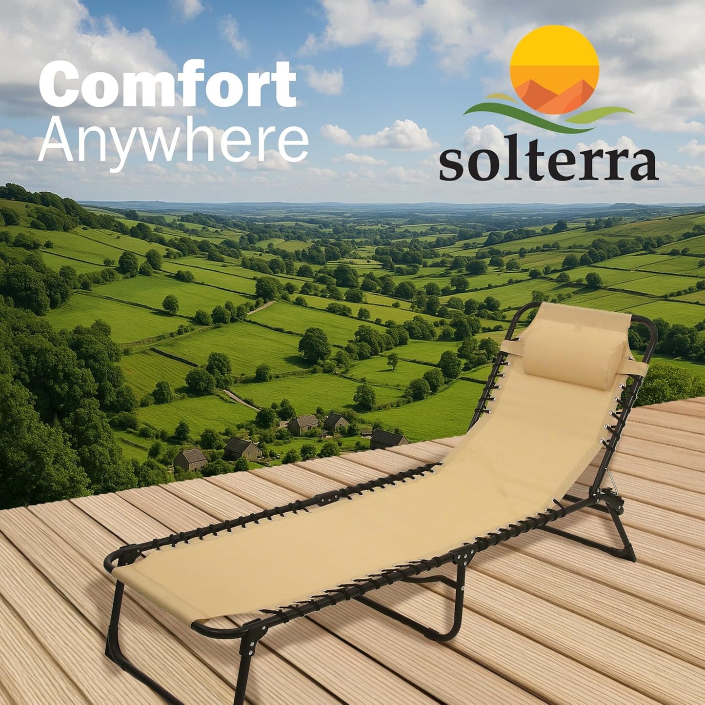 Solterra Sun lounger with Headrest