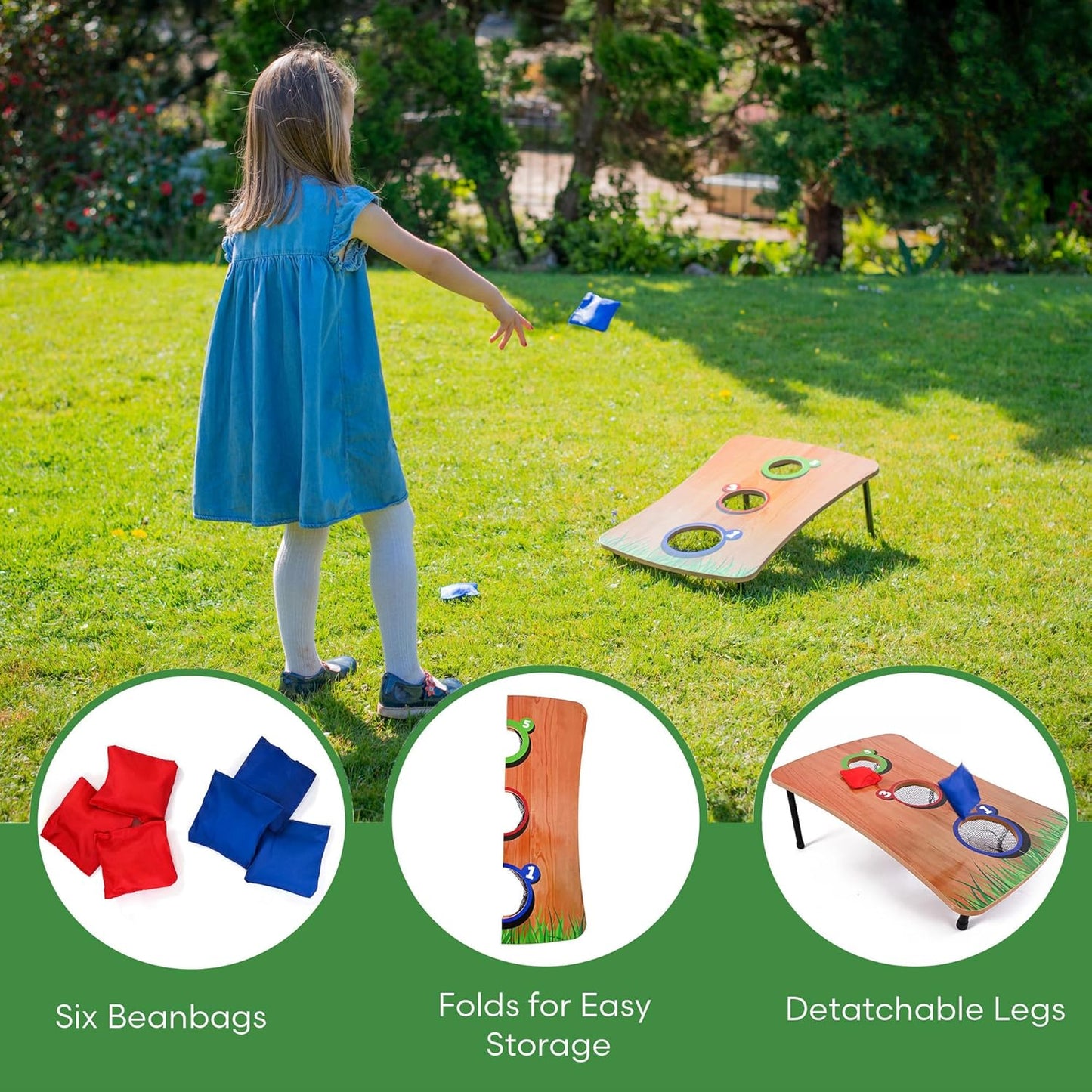 Bean Bag Toss Game Set