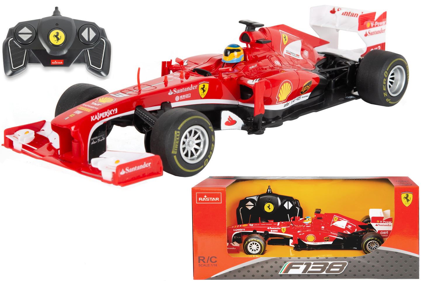1:18SC R/C FERRARI F1 CAR