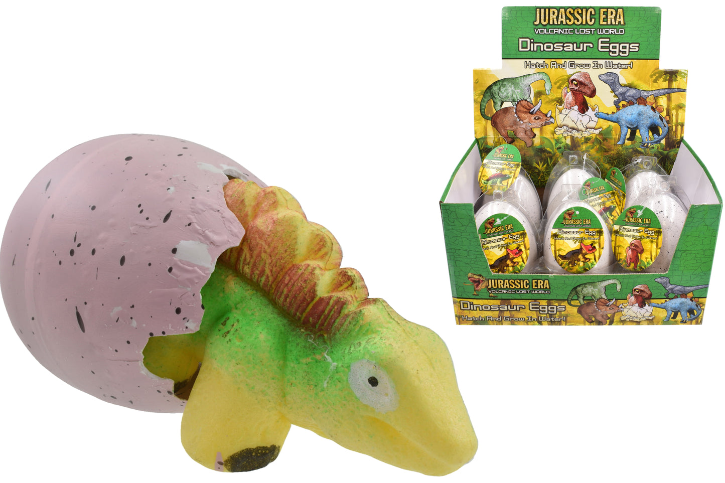 LARGE GROWING DINOSAUR EGG