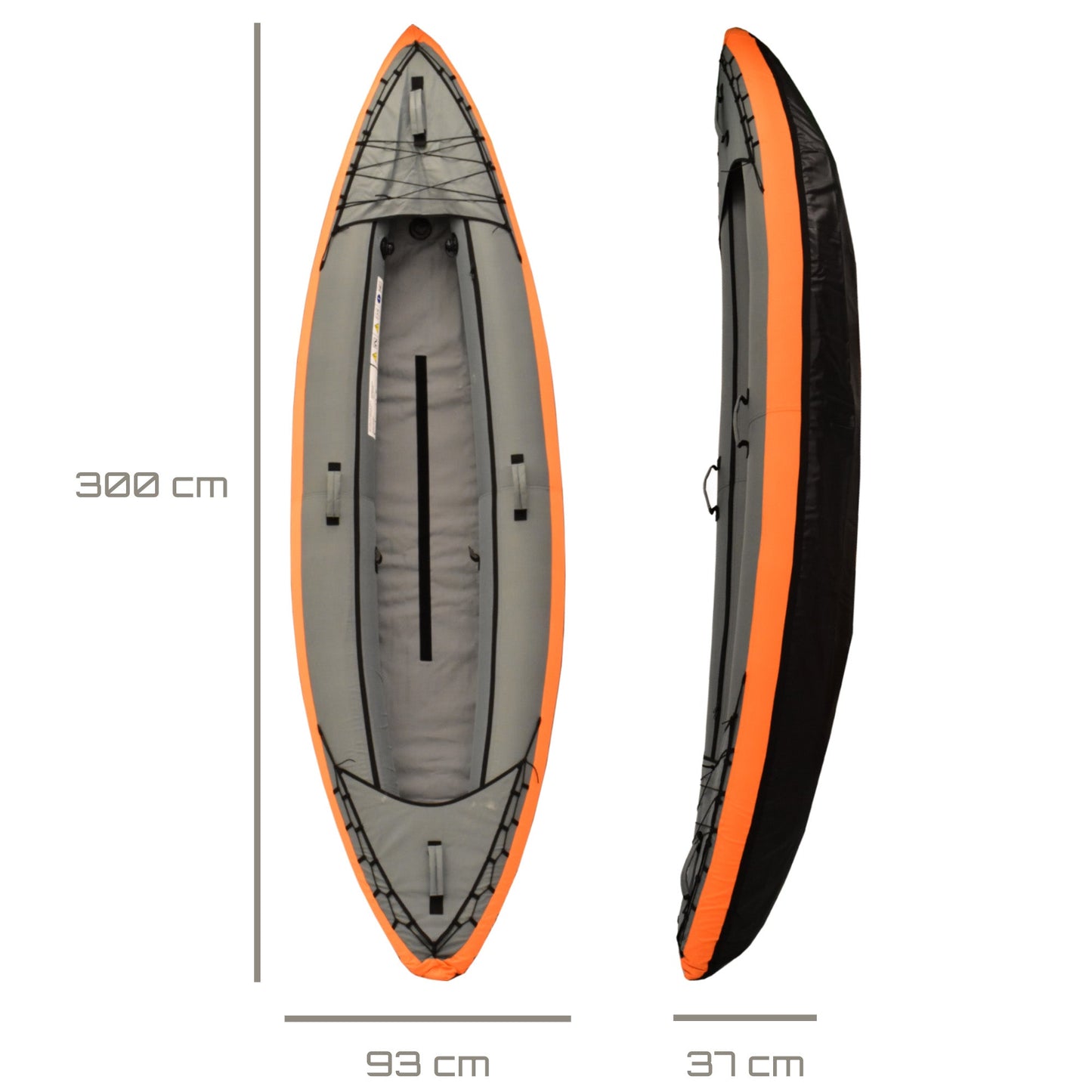 M.Y Point Break 9ft 10in Inflatable Kayak | Single Person Sit In Kayak