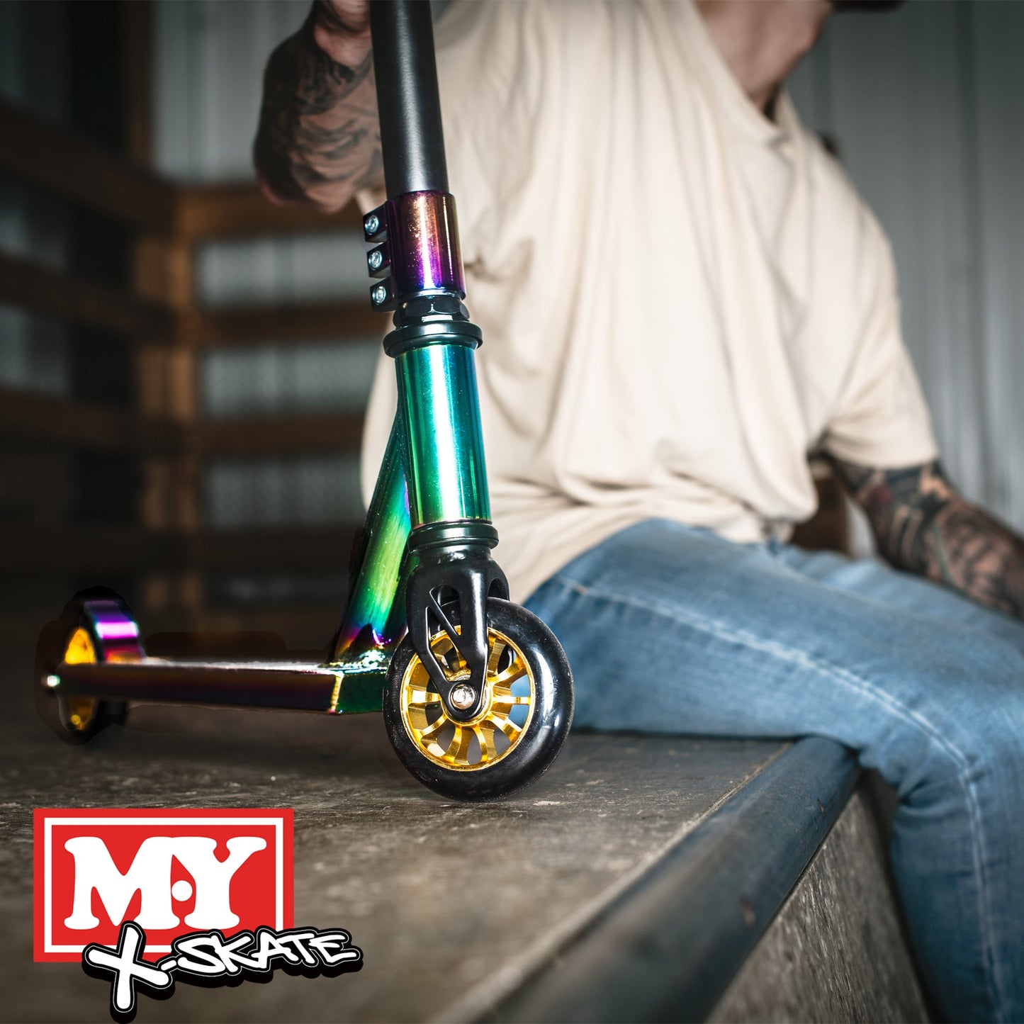 M.Y X-Skate Neo Chrome Scooter