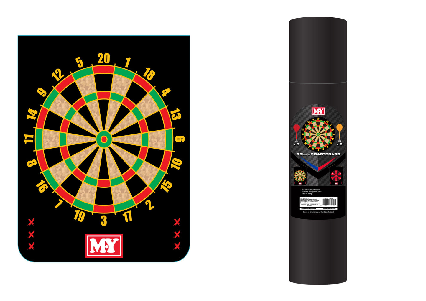 Magnetic Roll Up Dart Board