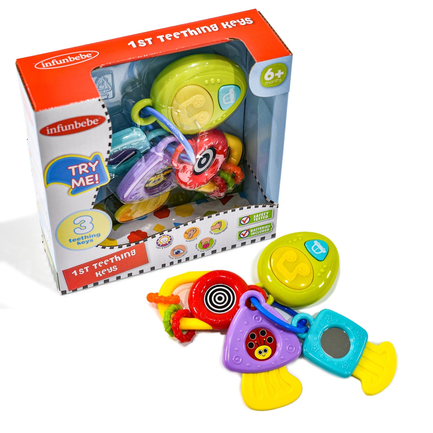Teething Toys for Baby and Toddler Aged 3 Months +