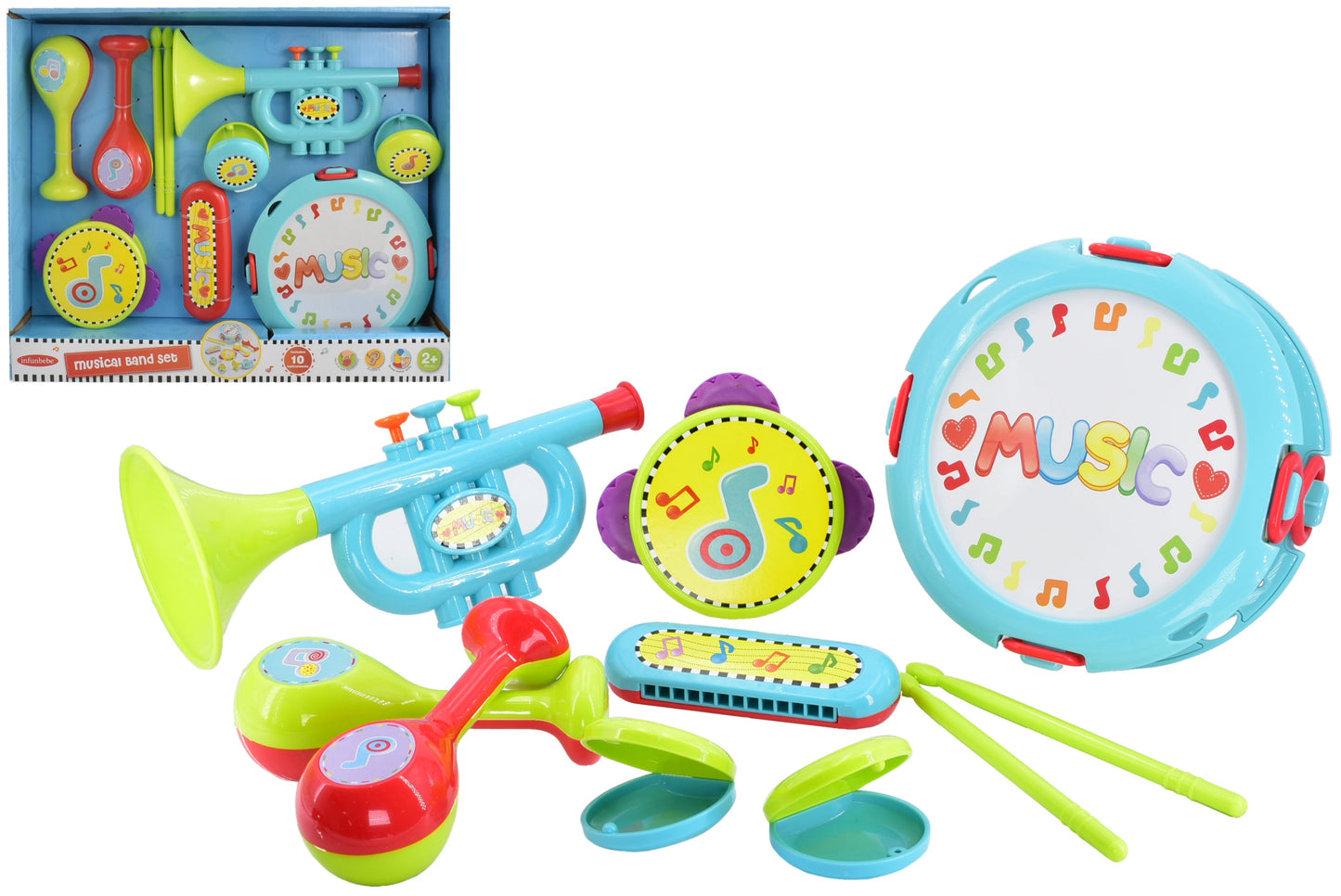 KandyToys Toddlers' Musical Band Set