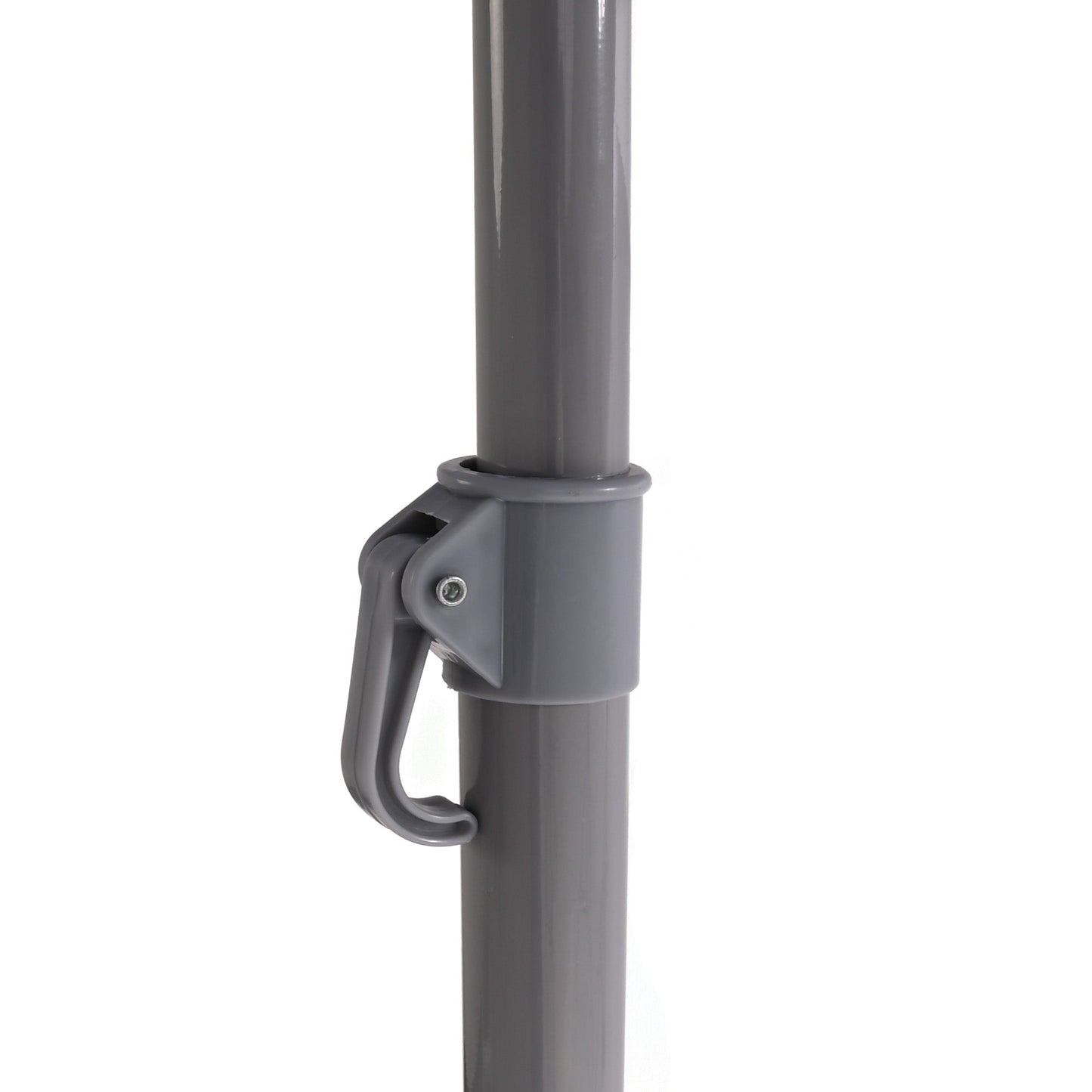 Out There! 2.4m Garden Parasol Umbrella Sun Shade with Adjustable Height Tilt Function and UPF40+ Protection