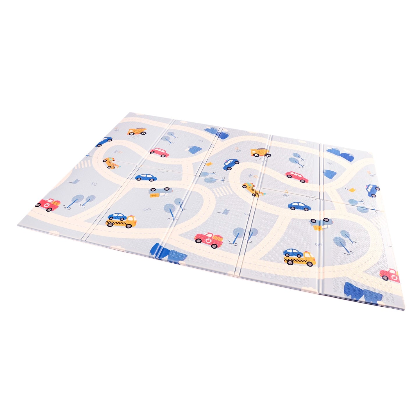 Car Folding Play Mat - 1.98 x 1.48m