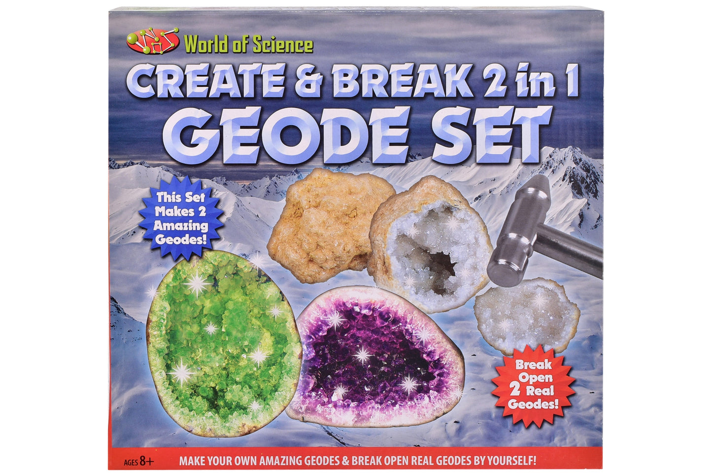 Make and Break Geodes Kit