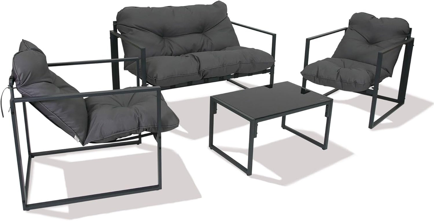 Solterra Four Piece Garden Furniture Set
