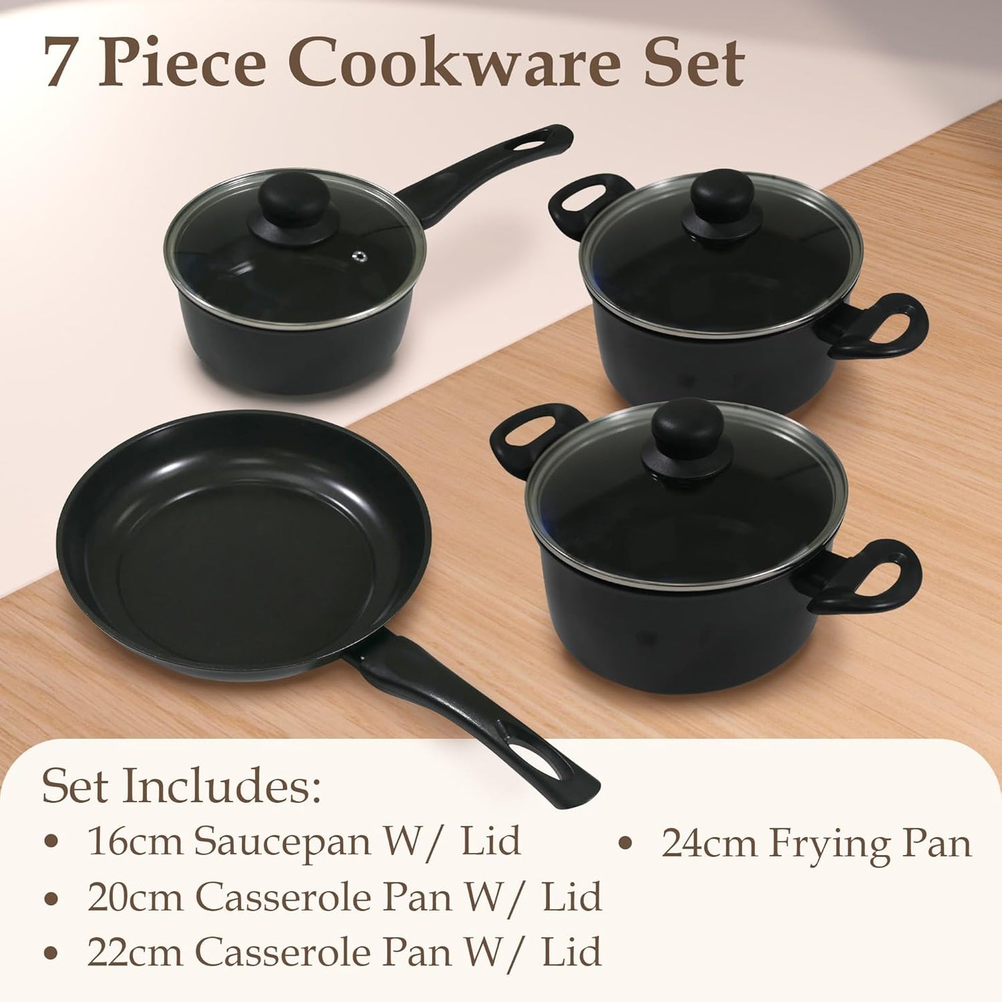 7pc Cookware Set