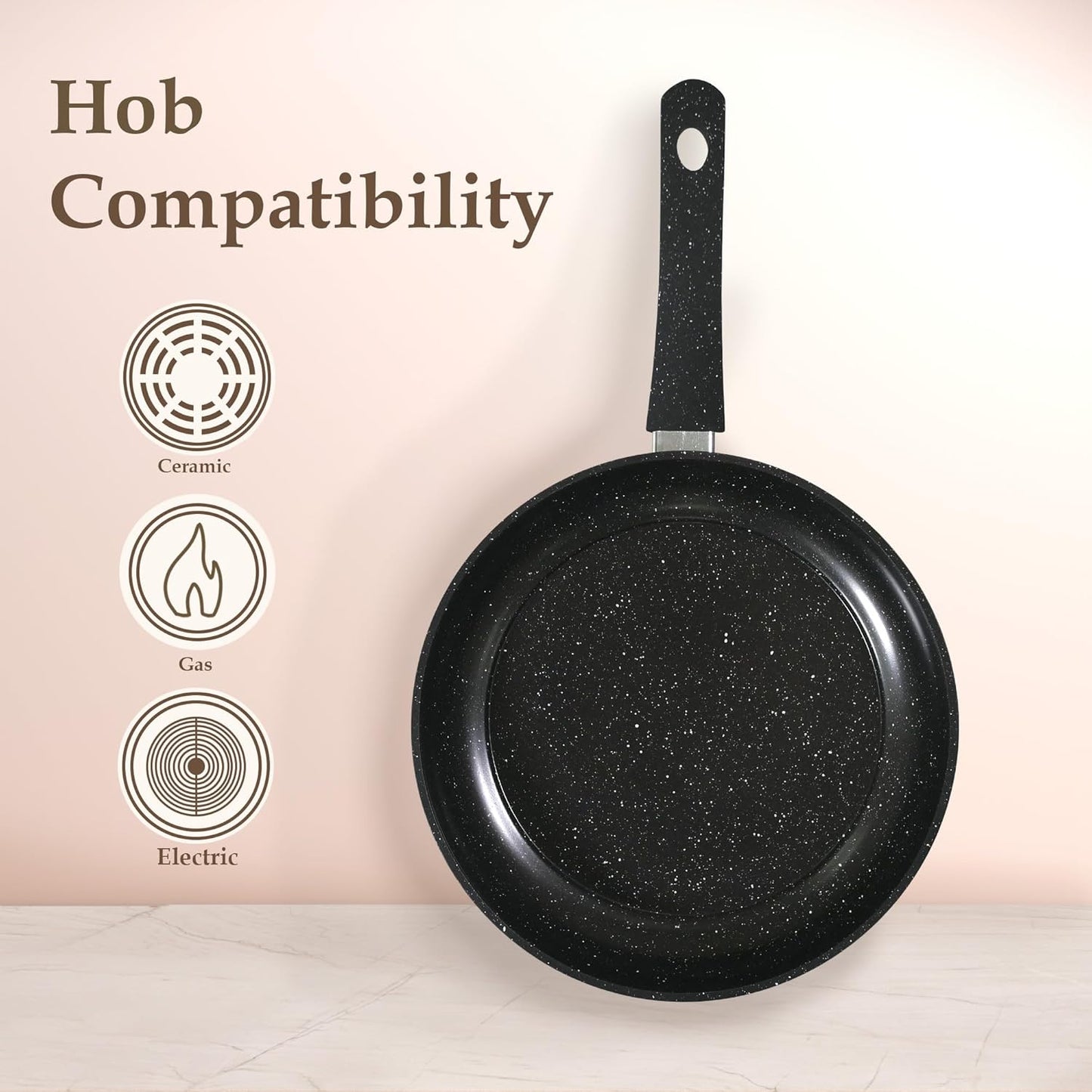 5pc Carbon Steel Cookware Set