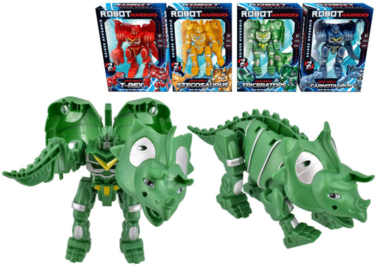 DINOSAUR ROBOT WARRIORS (4 ASST) - WBX