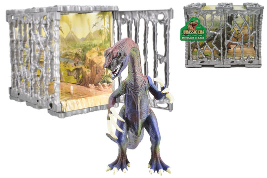 DINOSAURS IN CAGE