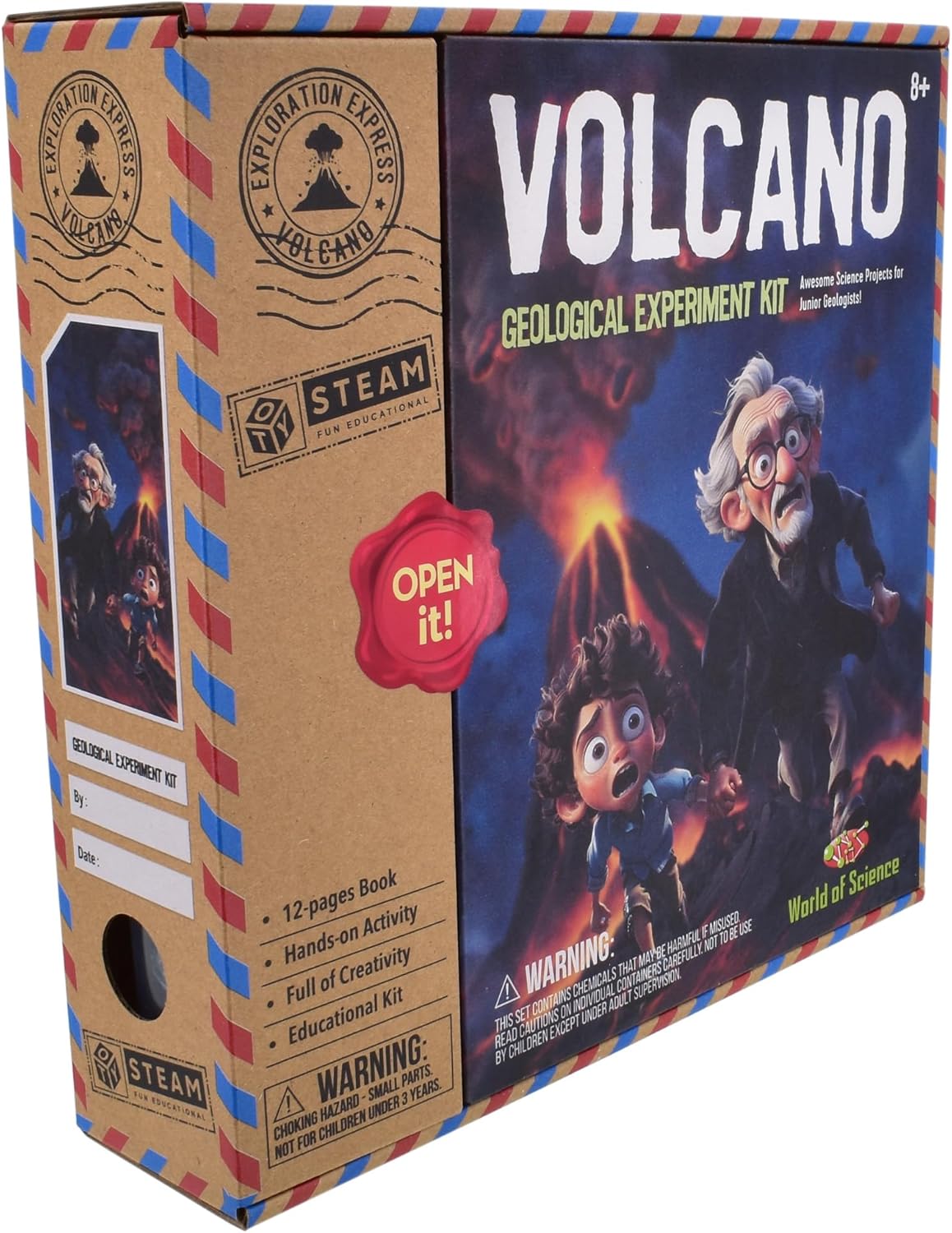 VOLCANO KIT IN COLOUR BOX