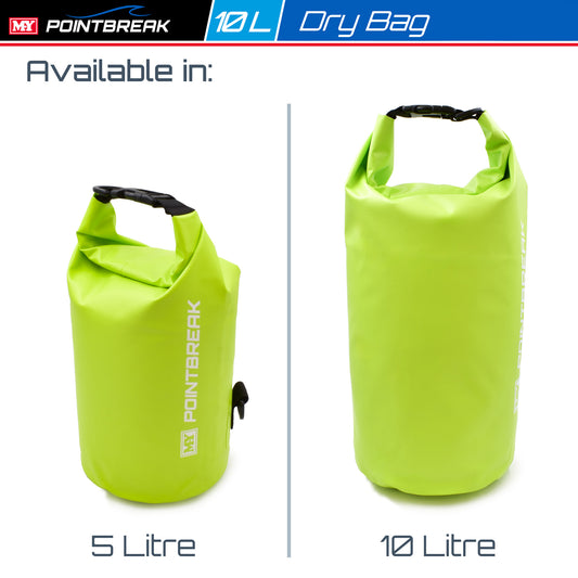M.Y Point Break Red 5L Dry Bag | Adjustable Strap | Waterproof Dry Bag for Kayaking, Fishing, Canoeing, Hiking