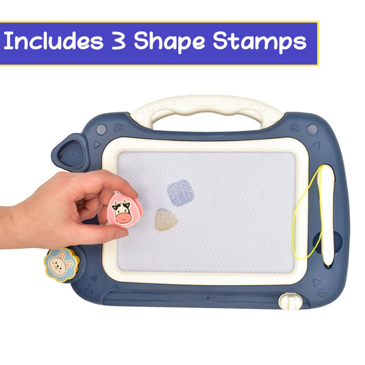 KandyToys Magnetic Drawing Board with Detachable Legs Educational Kids Toy Doodle Pad