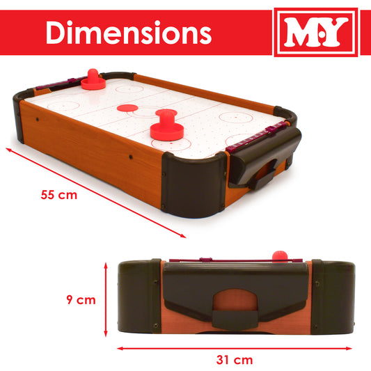 M.Y Table Top Air Hockey Game 55cm x 31cm x 9cm