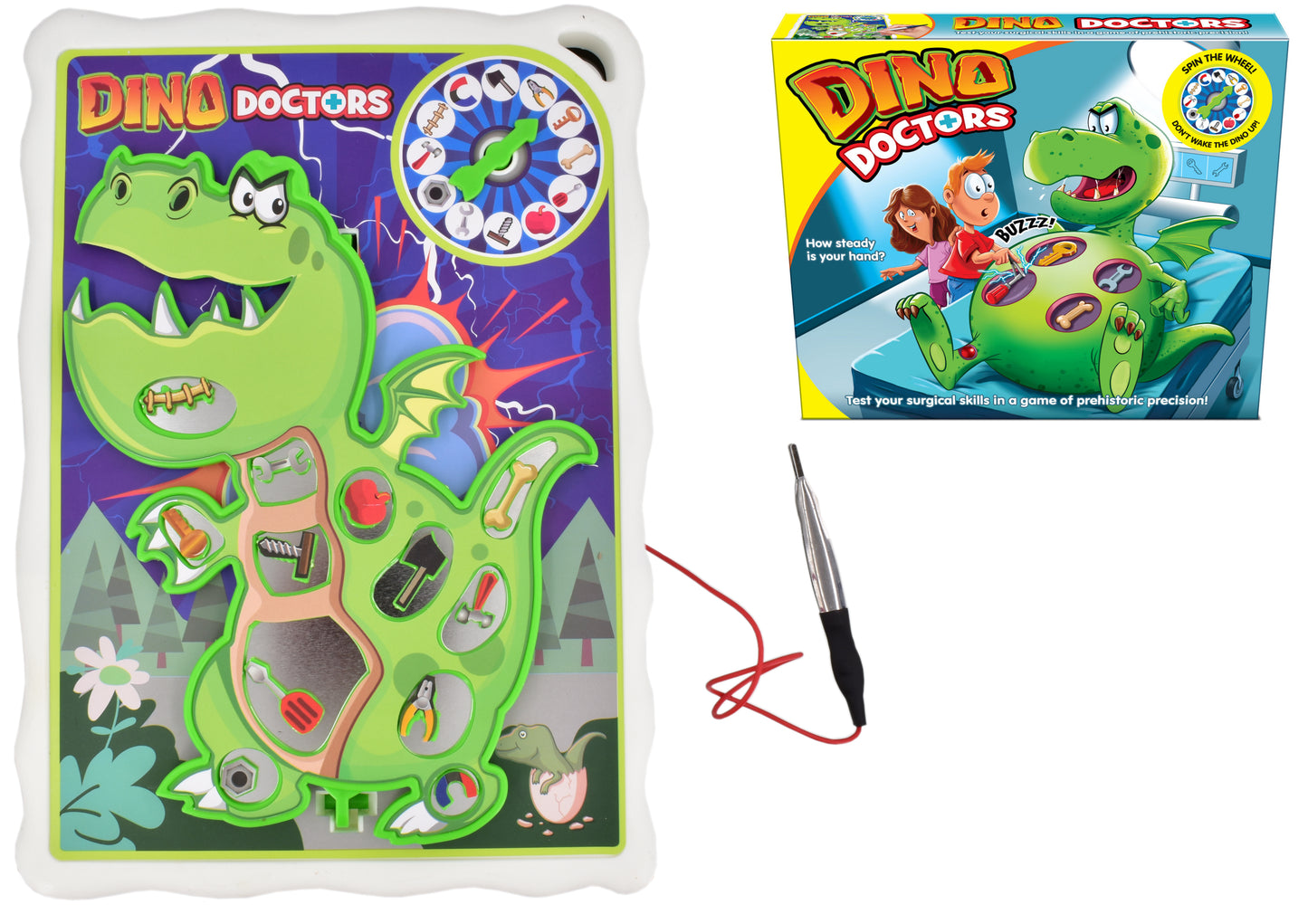 DINO DOCTORS GAME - COLOUR BOX