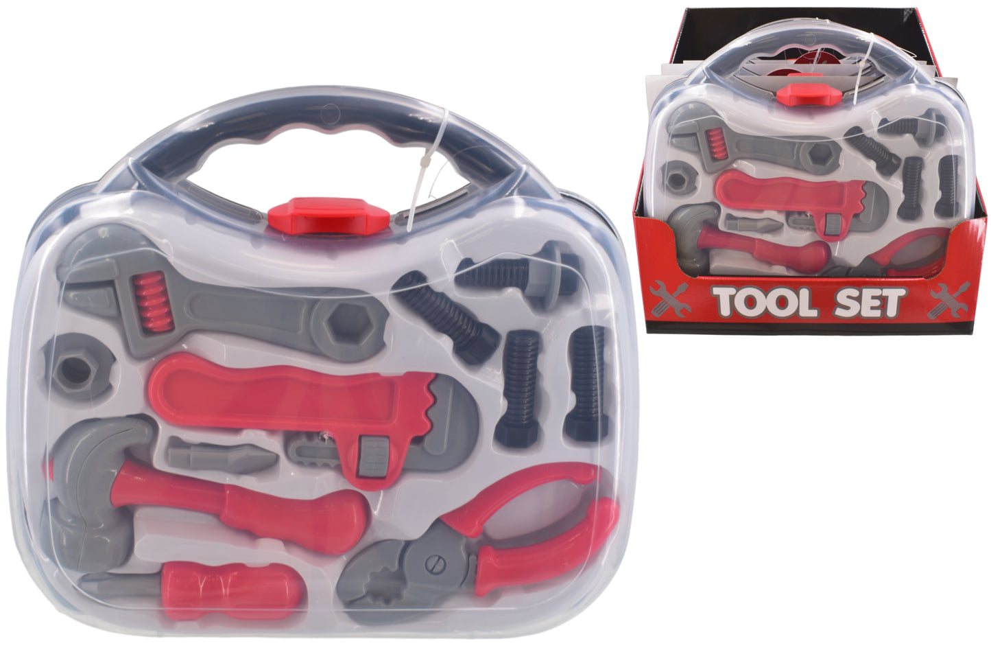 TOOL SET IN ACETATE CARRY CASE