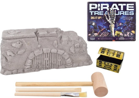 PIRATE TREASURE DIG IT OUT SET - COLOUR BOX