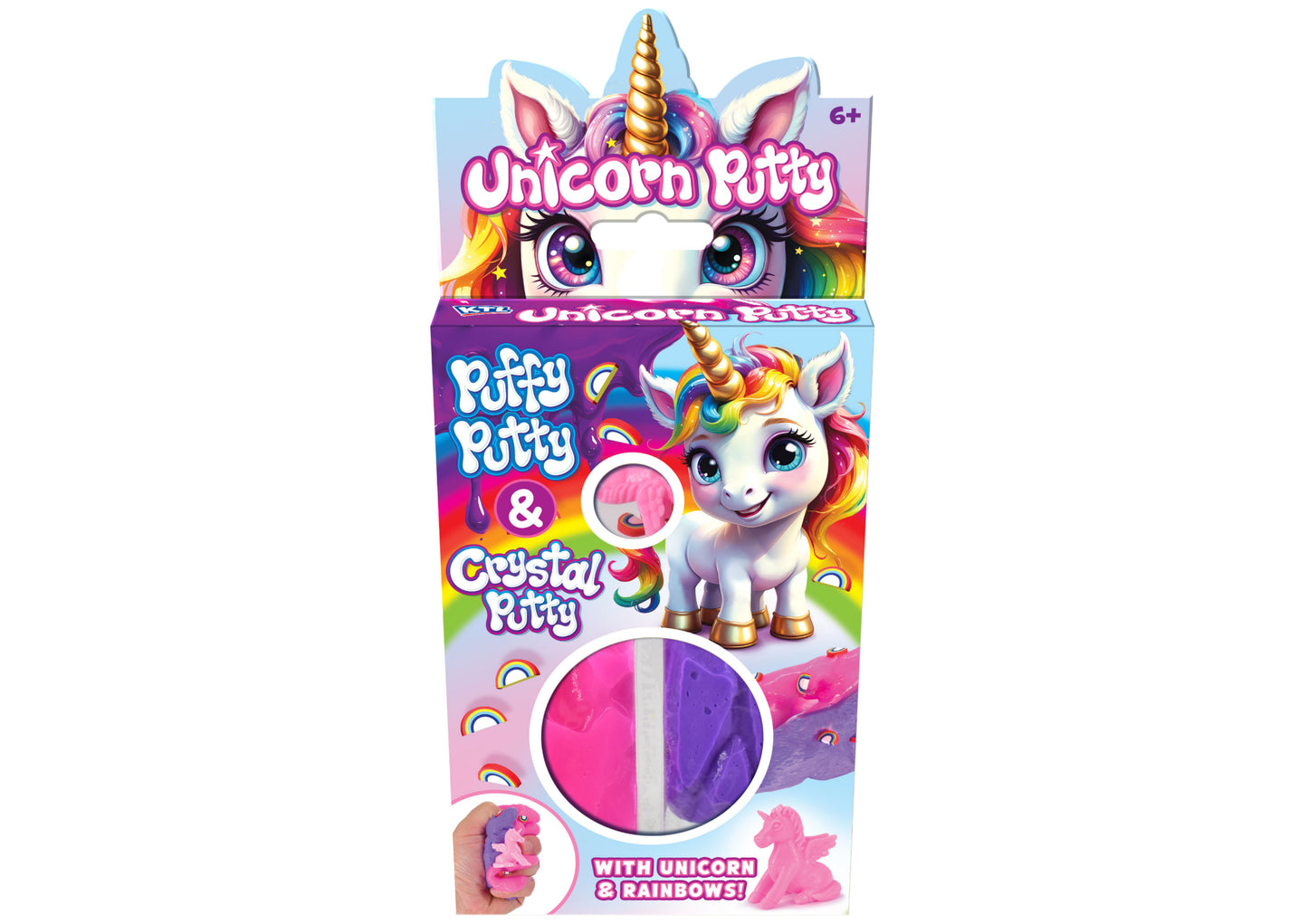 UNICORN PUTTY ASSORTMENT HANG BOX