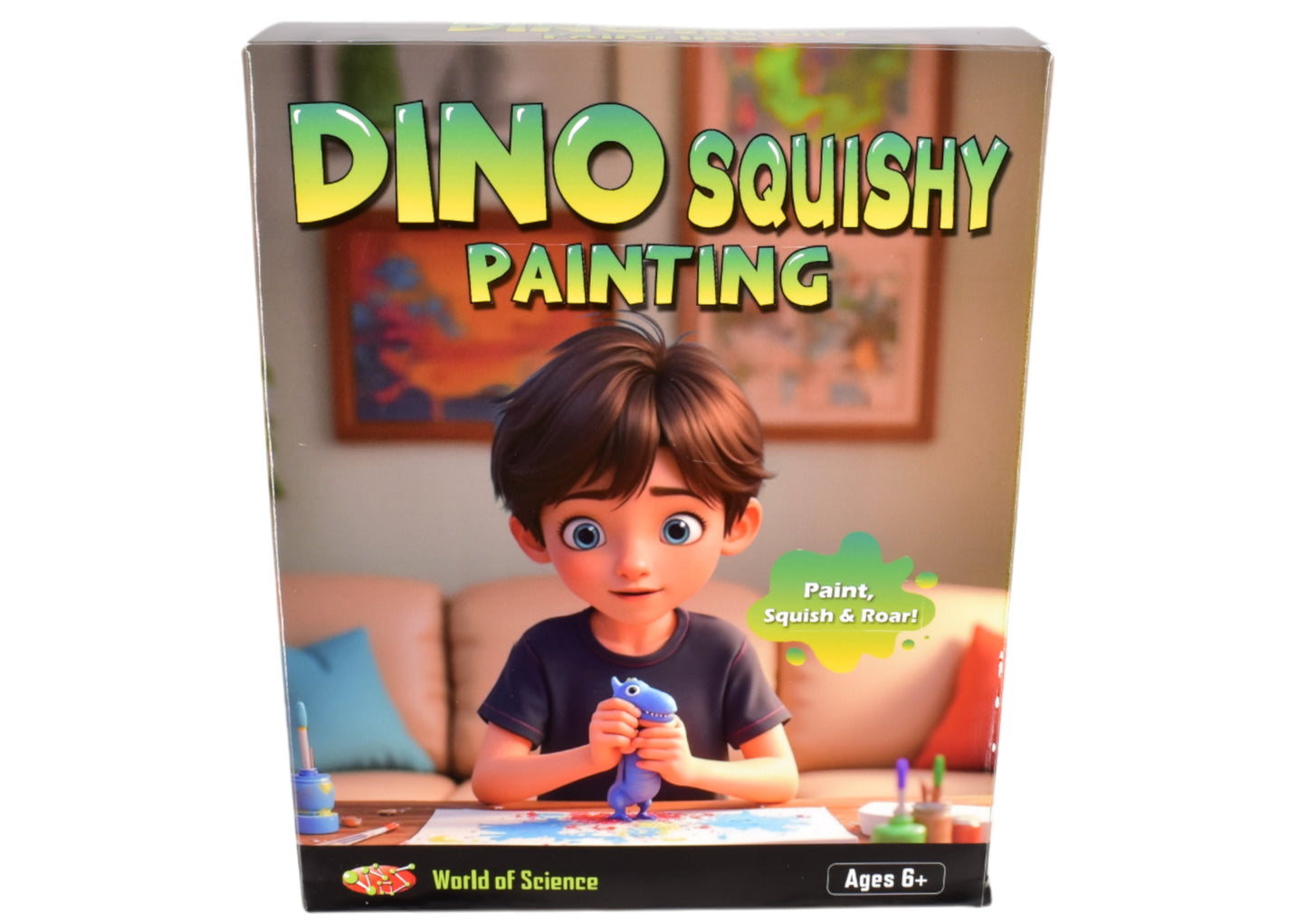 Squishy Dino Painting Kit