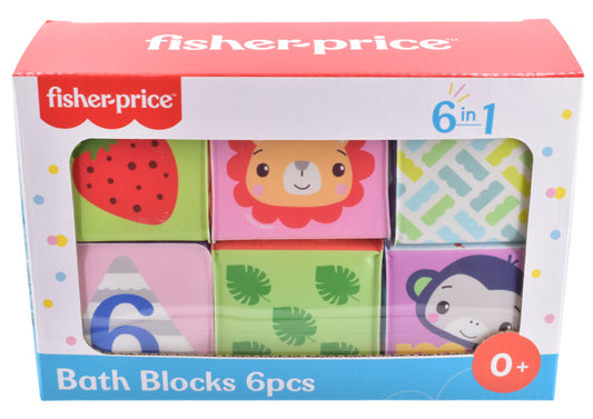 Fisher-Price Bath Blocks 6pc