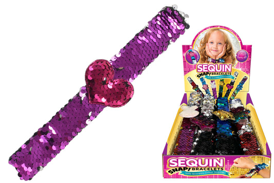 SEQUIN SNAP BRACELETS