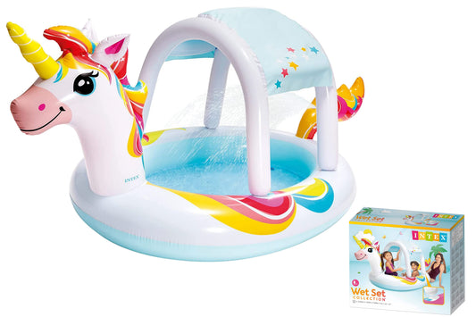 unicorn spray pool 100" x 52" x 43" / 58 x 51 x 34