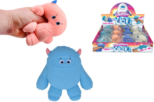 SQUISHY YETI (4 ASSORTED)