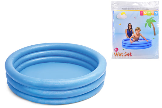 45" x 10" 3 ring crystal blue pool (np) in polybag