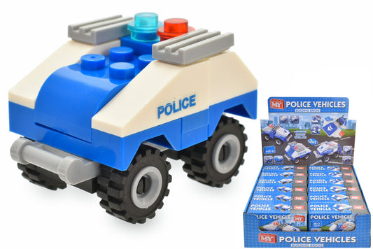 POLICE VEHICLE BRICK SETS