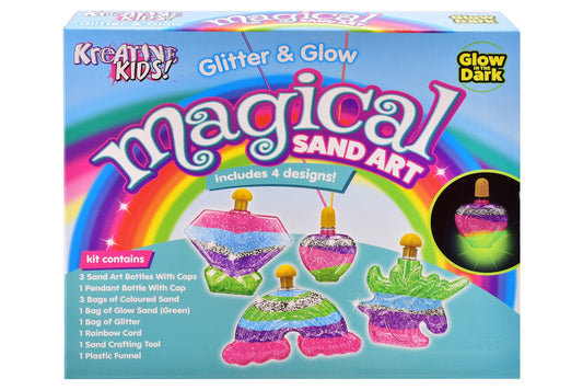 GLITTER AND GLOW MAGICAL SAND ART