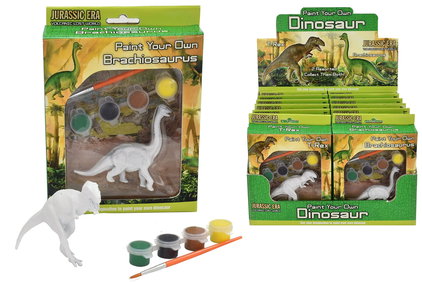 PAINT YOUR OWN DINOSAUR KIT