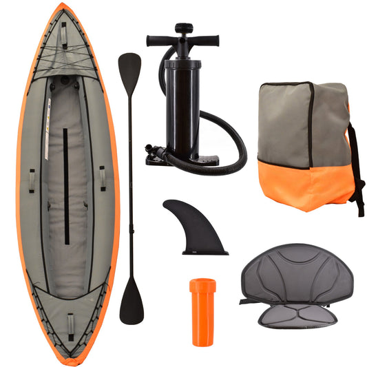 M.Y Point Break 9ft 10in Inflatable Kayak | Single Person Sit In Kayak