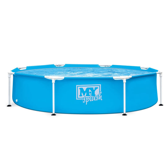 M.Y Splash 8ft x 26in Metal Frame Swimming Pool 8ft Swimming Pool