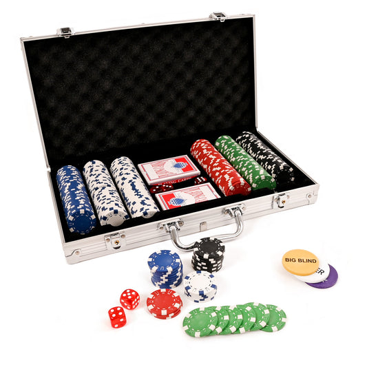 300 Piece Texas Hold'em Poker Set