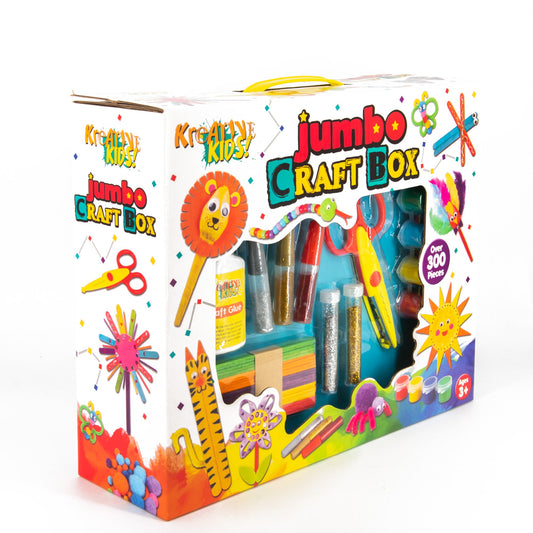Kids Jumbo Craft Box 300 Piece Kit