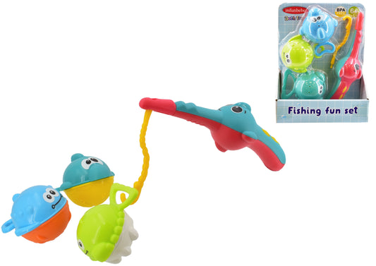 KandyToys Fishing Fun Set Baby Bath Toys