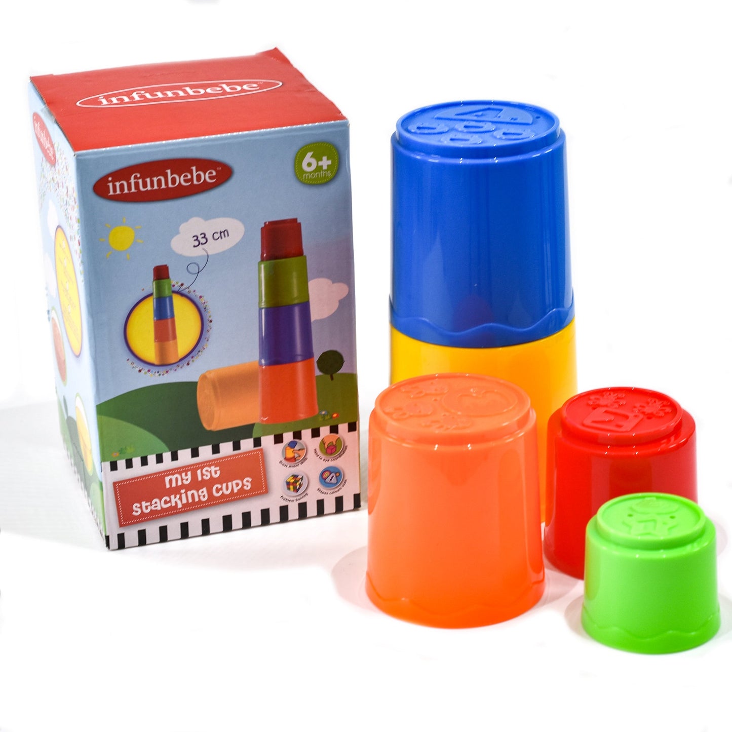 KandyToys Baby Stacking Cups