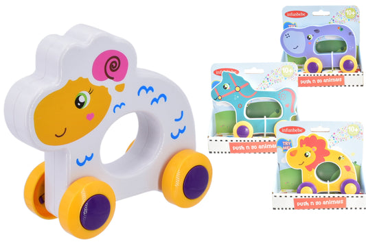 KandyToys Push 'n' Go Animal Baby Toy