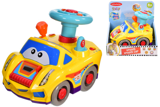 KandyToys Vroom Vroom Car Push Along Toy Car