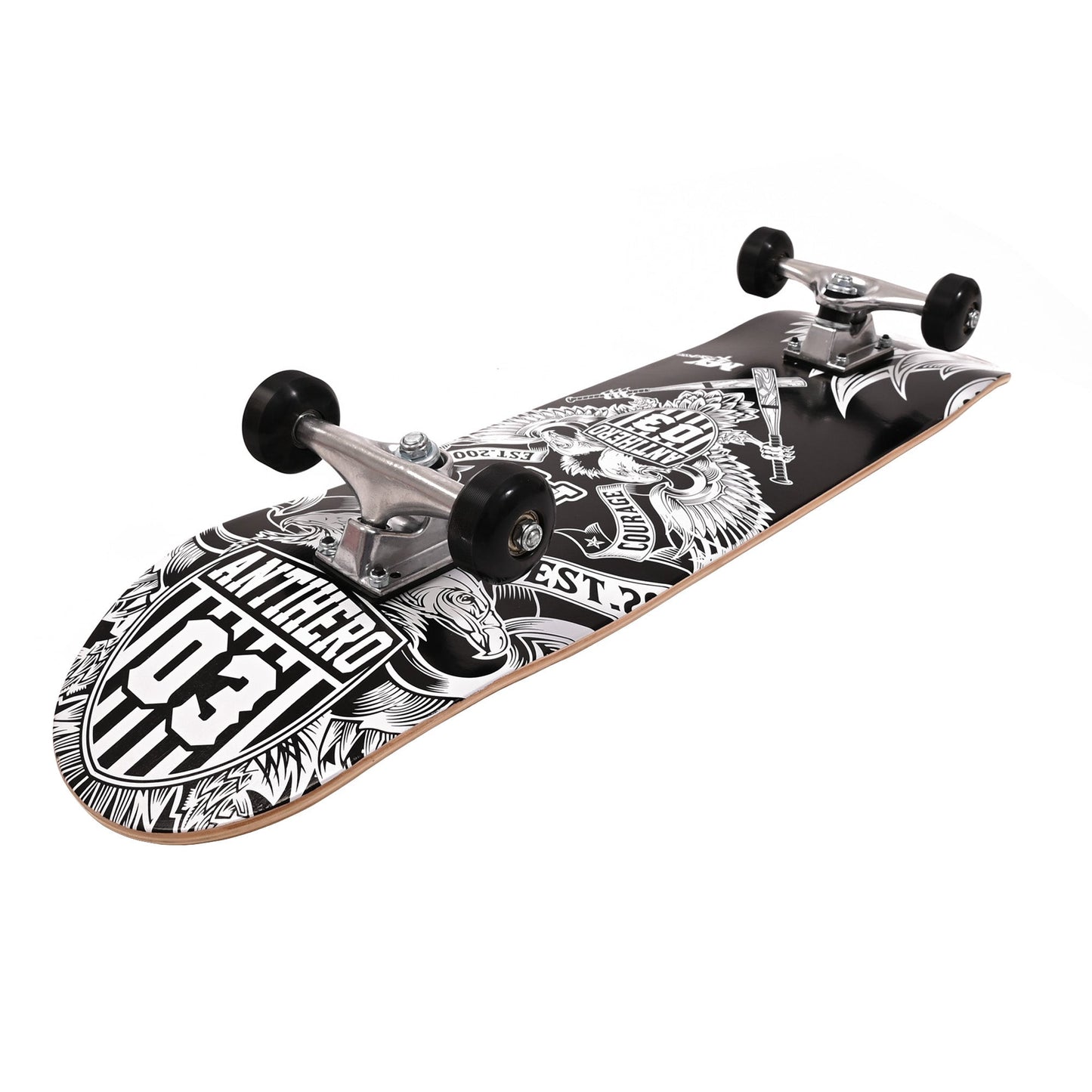 31" Double Kick Skateboard