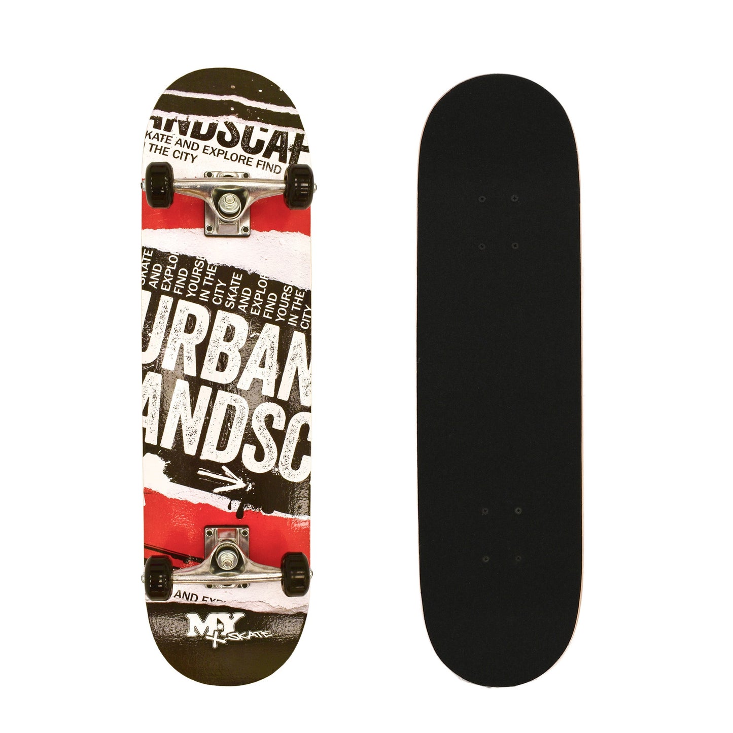 31" Double Kick Skateboard