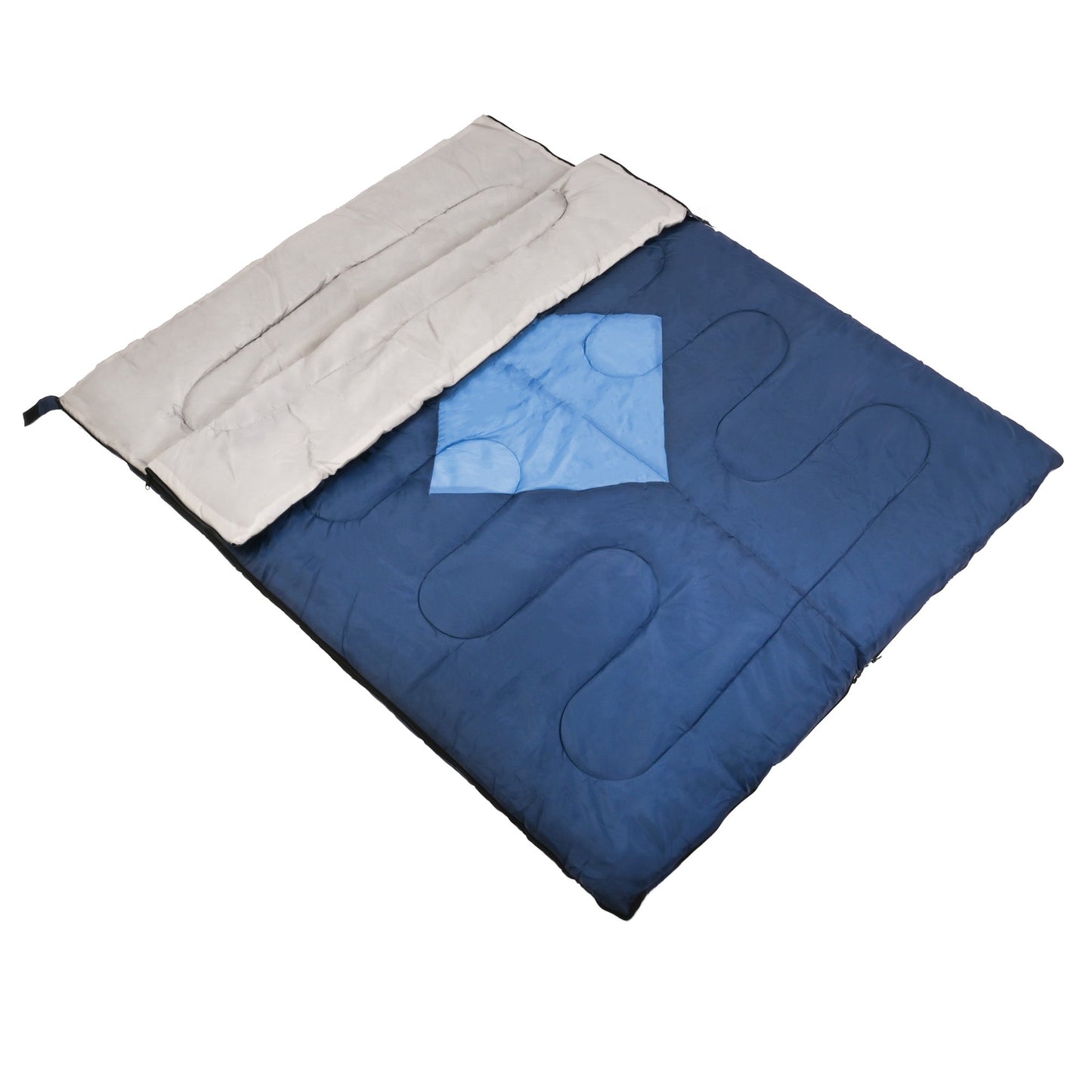 Out There! Envelope Sleeping Bag Lightweight Polyester Adult Sleeping Bag 2 Season Sleeping Bag