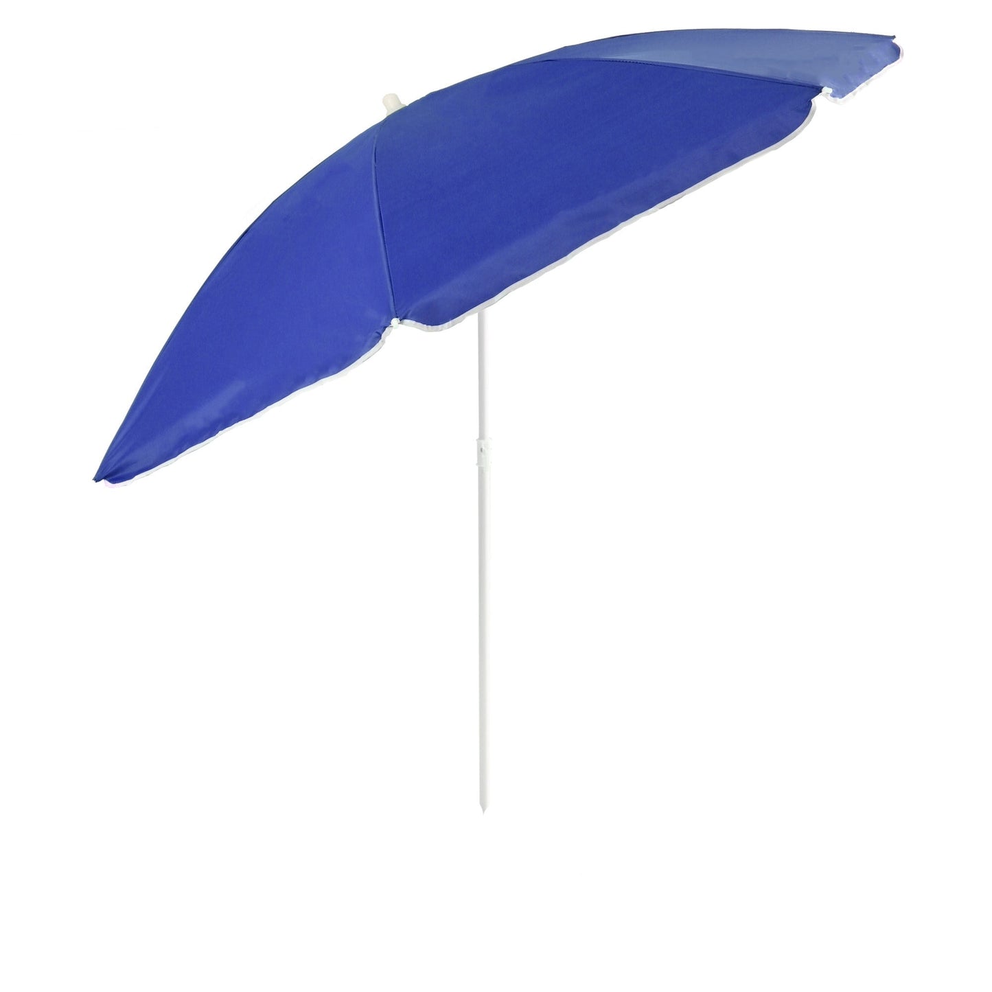 Out There! Blue 1.6m Garden Parasol Umbrella Sun Shade with Adjustable Height Tilt Function and UPF40+ Protection