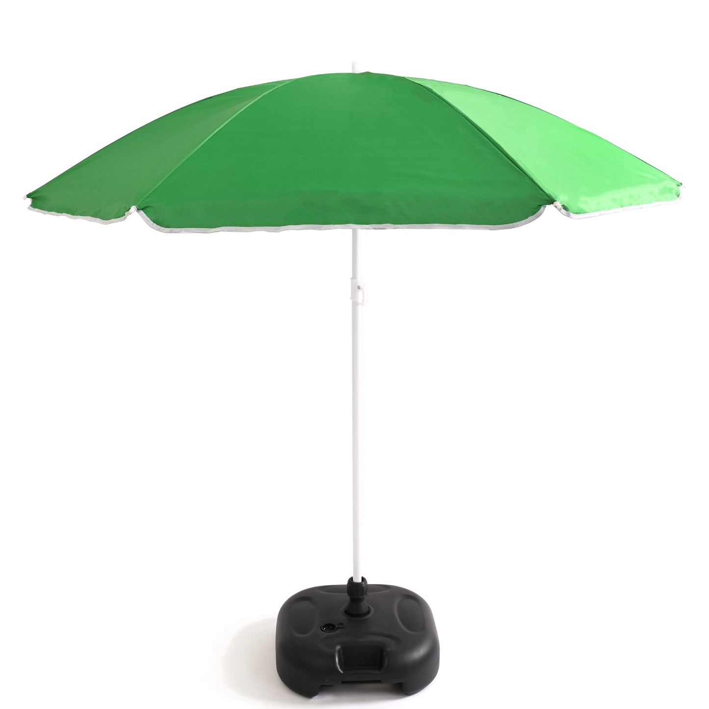 160cm Parasol with Base Garden Beach Parasol Umbrella